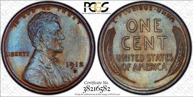 1912-D 1C MS64BN