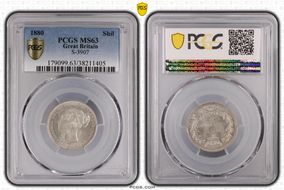 1880 Shil S-3907 MS63