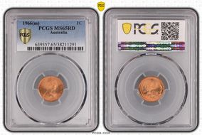 1966(m) 1C MS65RD