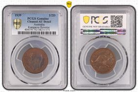 1939 1/2D Kangaroo Reverse N1BN