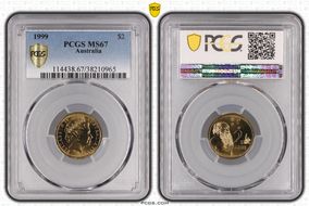 1999 $2 MS67