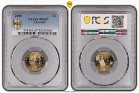 2000 $2 MS67