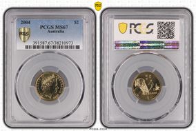 2004 $2 MS67