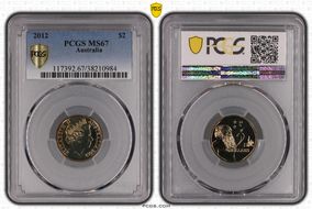 2012 $2 MS67