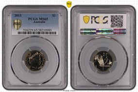 2013 $2 MS65