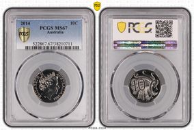 2014 10C MS67