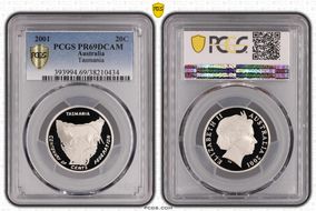 2001 20C Tasmania PR69DCAM