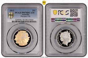 2013 20C Platypus - Select Gilt PR70DCAM