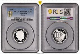 2004 10C Silver PR70DCAM
