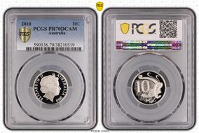 2010 10C PR70DCAM