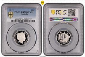 2019 10C PR70DCAM