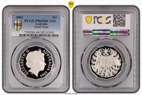 2004 50C Small Head PR69DCAM