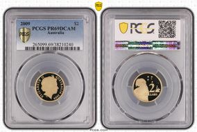 2009 $2 PR69DCAM