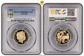 2013 $1 PR69DCAM