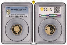 2003 $2 PR70DCAM