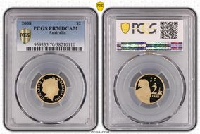 2008 $2 PR70DCAM