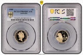 1988 $2 PR69DCAM