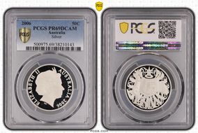 2006 50C KM-821  Ag PR69DCAM