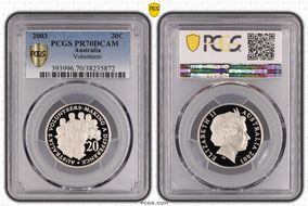 2003 20C Volunteers PR70DCAM