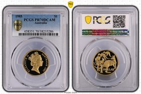 1985 $1 PR70DCAM