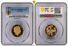 2009 $1 PR69DCAM