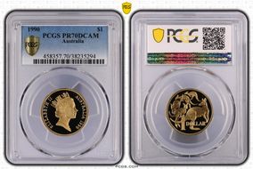 1990 $1 PR70DCAM