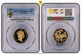 1989 $1 PR70DCAM