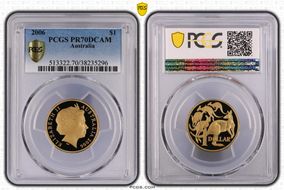 2006 $1 PR70DCAM