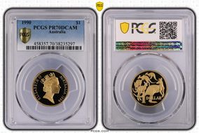 1990 $1 PR70DCAM