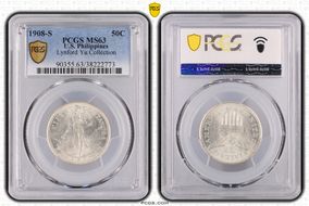 1908-S 50C MS63