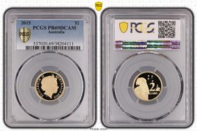 2015 $2 PR69DCAM