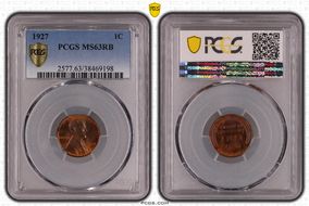 1927 1C MS63RB