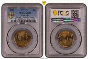 2005 $1 MS65