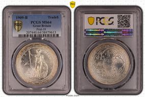 1909-B Trade$ Prid-19 MS64