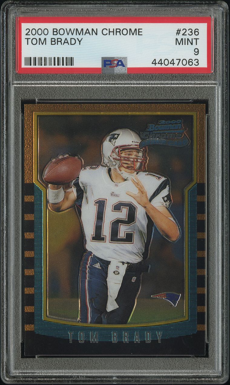 Tom Brady Autographed Signed 2000 Pacific Private Retail Rookie