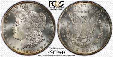 1878-S $1 MS67