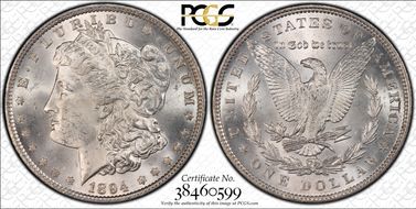 1894 $1 MS64
