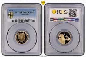 2013 $2 PR69DCAM