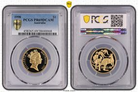 1998 $1 PR69DCAM