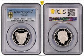 2001 20C Tasmania PR70DCAM
