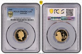 1995 $2 PR69DCAM