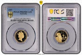 1997 $2 PR69DCAM