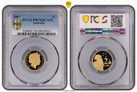 2007 $2 PR70DCAM