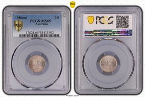 1956(m) 3D MS65