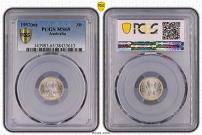 1957(m) 3D MS65