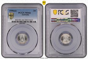 1958(m) 3D MS66