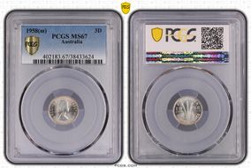 1958(m) 3D MS67