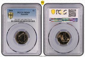 2004 $2 MS69