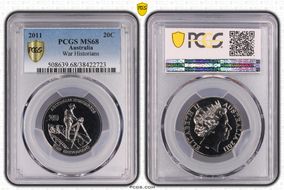 2011 20C War Historians MS68