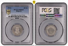 1913 20 St KM-26 MS64
